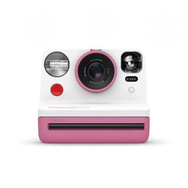 Polaroid Now Pink face