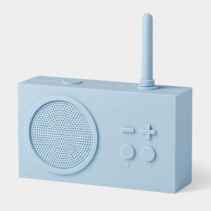 TYKHO 3 ENCEINTE BLUETOOTH RADIO FM BLEU CIEL