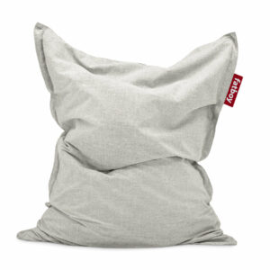 Pouf d'extérieur Fatboy couleur Mist, grand pouf résistant aux UV, à l'eau et à la saleté, parfait pour l'extérieur.
