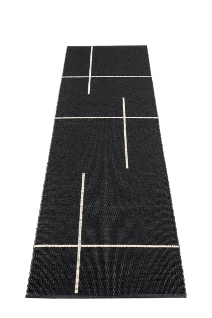 Tapis FRED Pappelina, design inspiré de la paix avec lignes épurées, idéal pour une atmosphère tranquille et hygiénique.