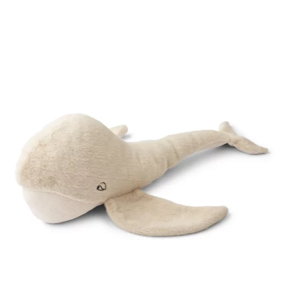 Peluche baleine Berman Liewood, grande et douce, fabriquée en polyester recyclé