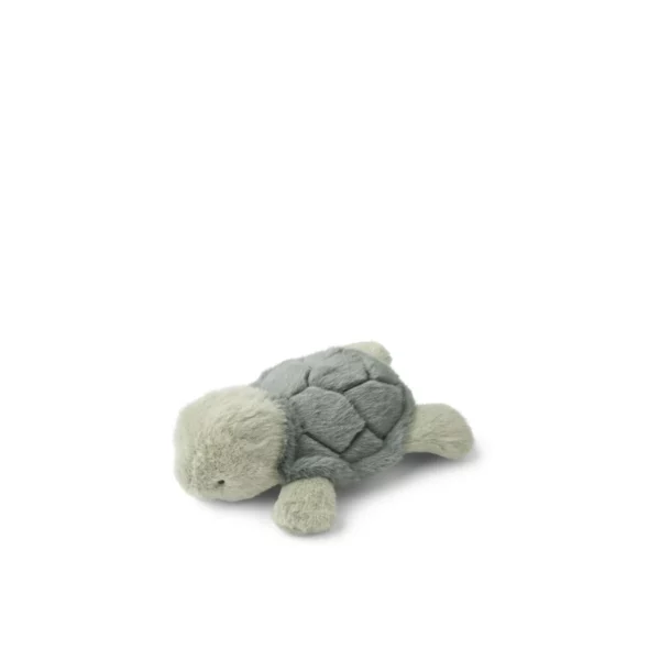 Peluche tortue Binnie verte en polyester recyclé ultra-doux