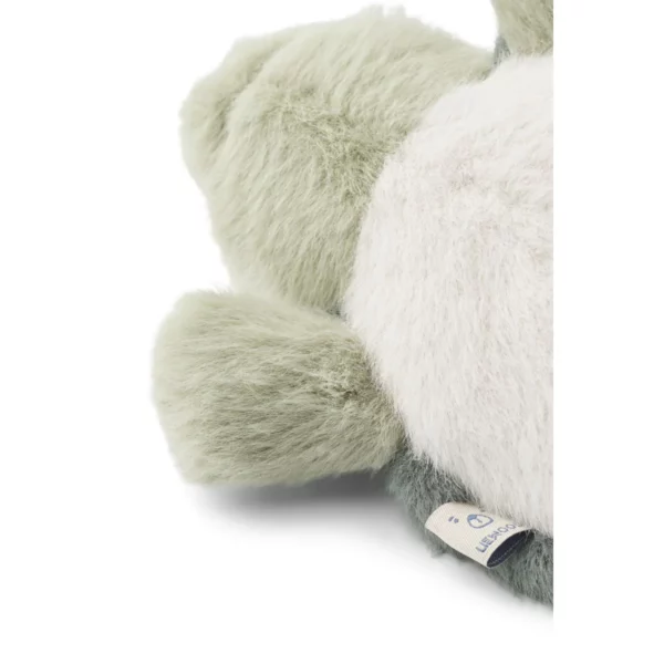 Peluche tortue Binnie verte en polyester recyclé ultra-doux