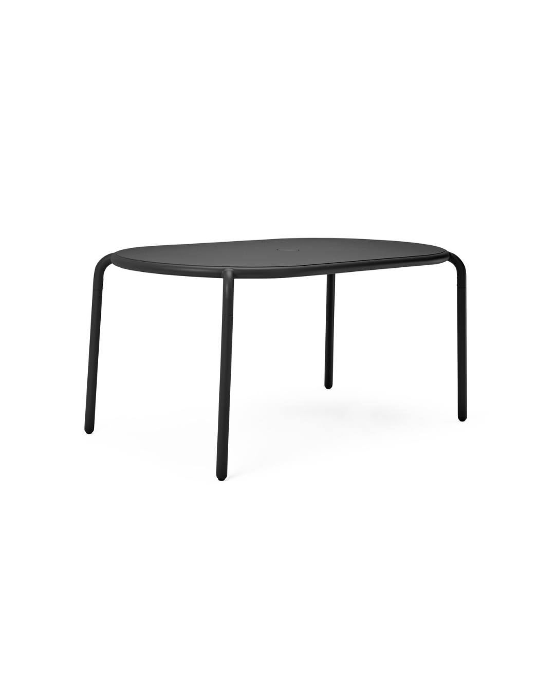 Table Toni 6 personnes Fatboy anthracite, table design moderne pour extérieur, mobilier contemporain.