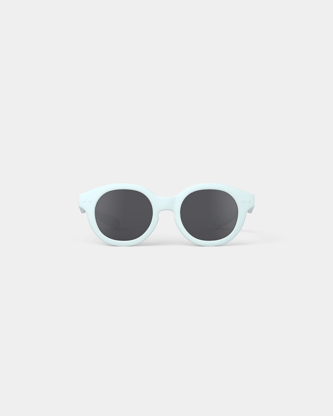 Lunettes de soleil enfant bleu pâle, protection UV 100%, style rétro