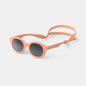 Lunettes de soleil enfant abricot, protection UV, monture légère, style enfantin