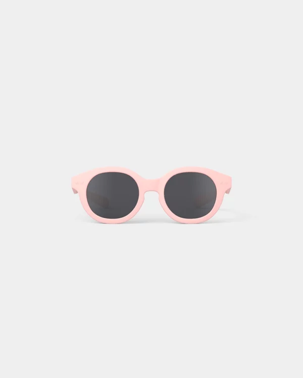 Lunettes de soleil enfant rose, protection UV 100%, style rétro et espiègle