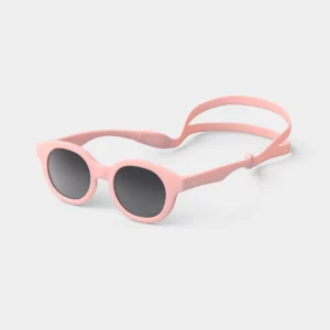 Lunettes de soleil enfant rose, protection UV 100%, style rétro et espiègle