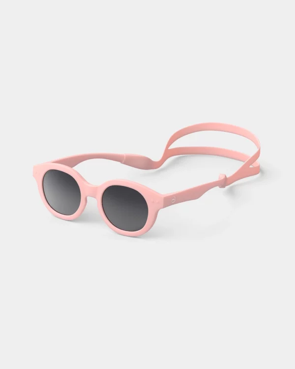 Lunettes de soleil enfant rose, protection UV 100%, style rétro et espiègle