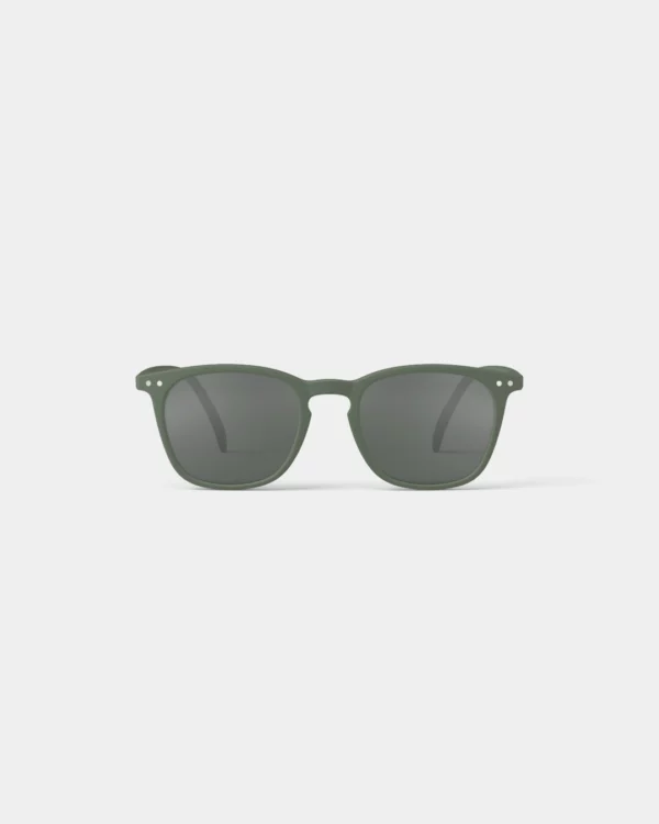 Lunettes de soleil #E SUN vert kaki - Design moderne avec protection UV