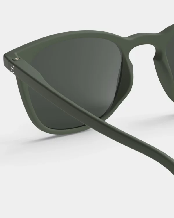 Lunettes de soleil #E SUN vert kaki - Design moderne avec protection UV