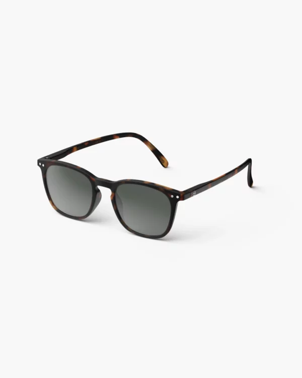 Lunettes de soleil #E SUN écaille marron avec verres 100% UV catégorie 3.