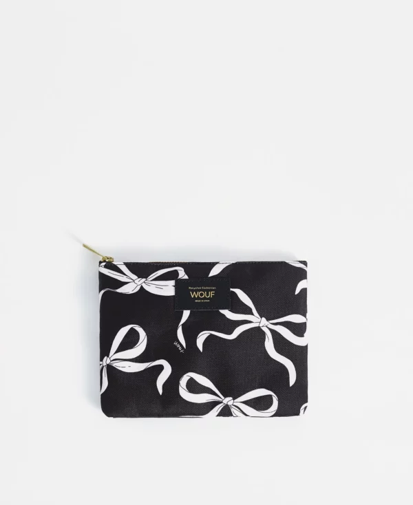 Pochette CARLOTA – Noir | Pochette Minimaliste et Écoresponsable