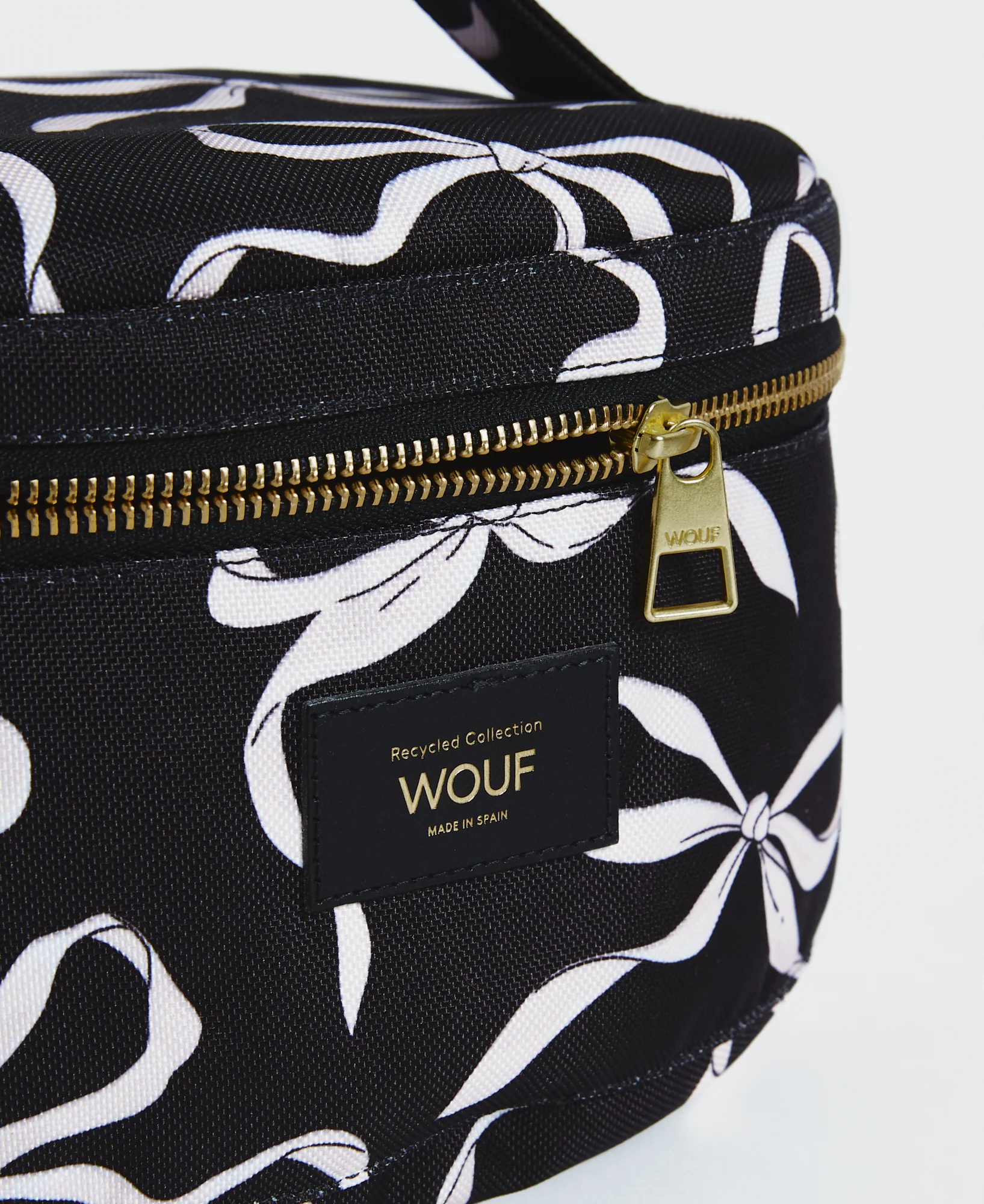 Vanity CARLOTA – Noir | Trousse de Toilette Écoresponsable et Élégante