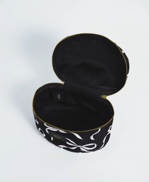Vanity CARLOTA – Noir | Trousse de Toilette Écoresponsable et Élégante