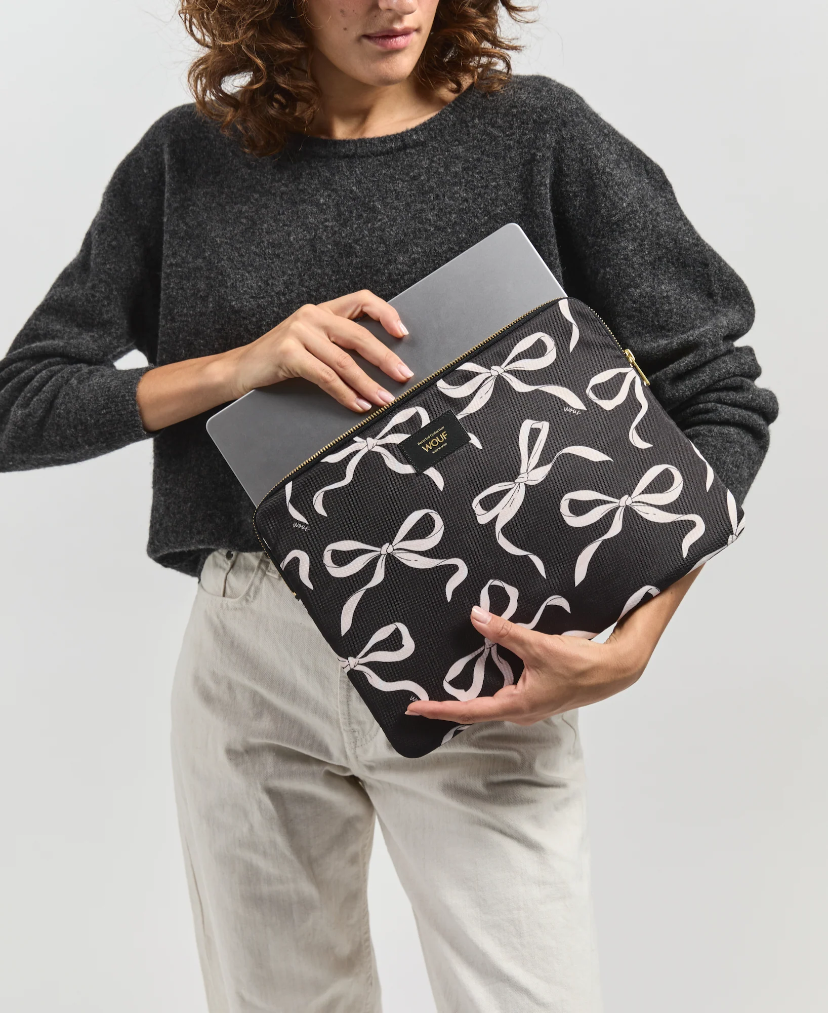 Pochette d’ordinateur CARLOTA 13 & 14 – Noir