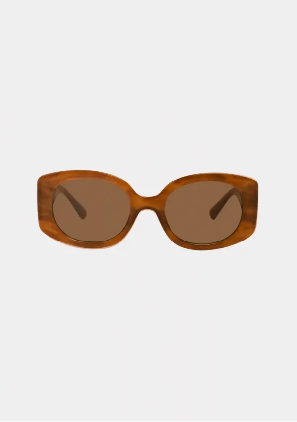 Lunettes de soleil AMOUR HAVANA - Tortois, élégantes et confortables, modèle chic de IYU DESIGN avec monture écaille de tortue, parfaites pour sublimer l'allure quotidienne.