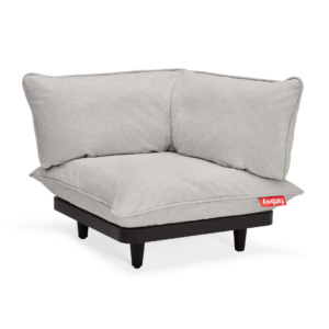 Fauteuil d’angle modulable Paletti Fatboy gris pour salon d’extérieur