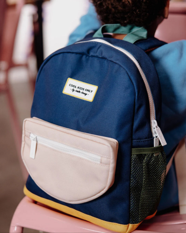 Sac Mini Dark Blue – Le cartable enfant stylé, léger et éco-responsable