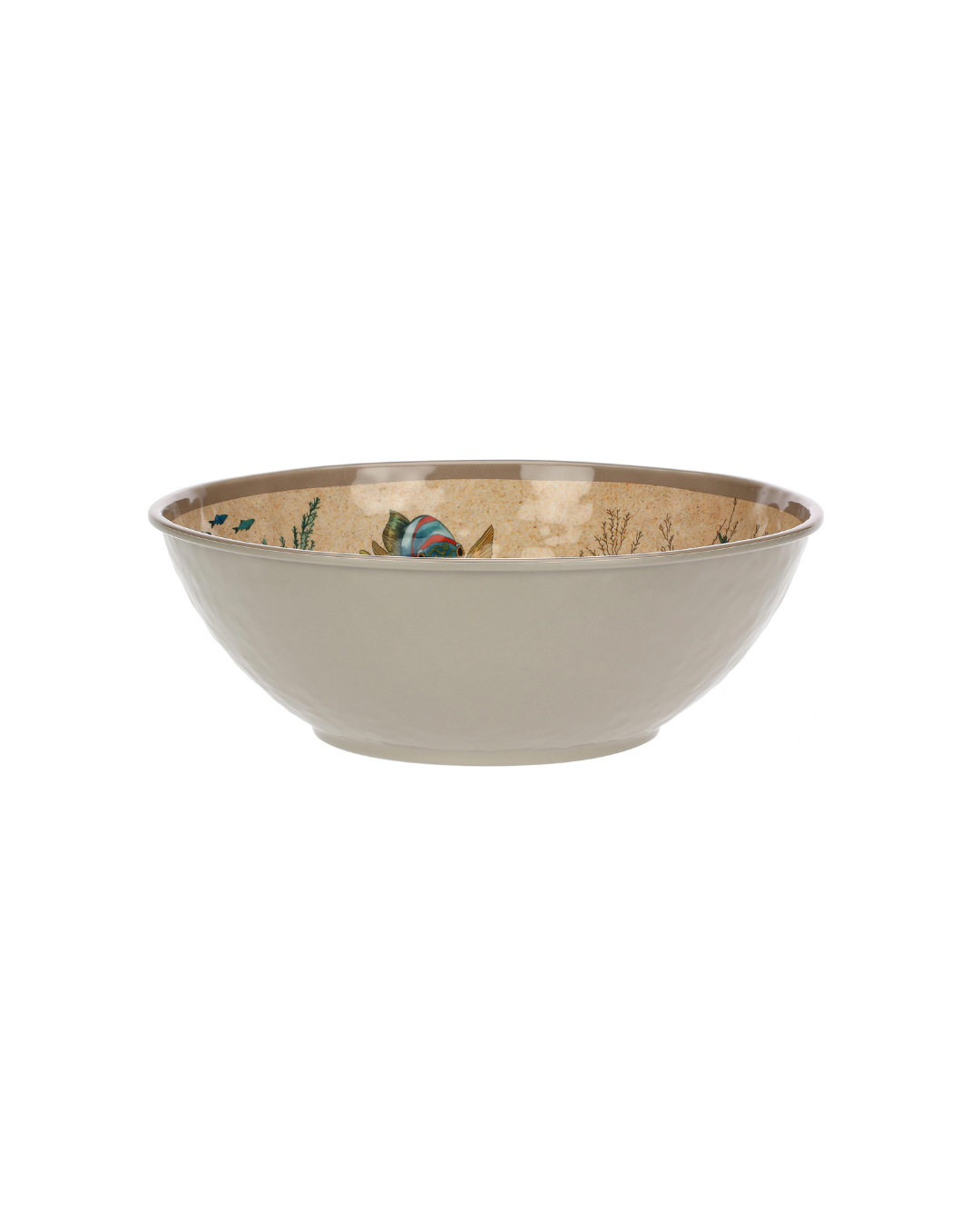 Saladier Sea Life en mélamine 36 cm – motif marin, grande capacité, léger et résistant
