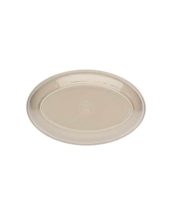 Set de 2 assiettes ovales creuses en mélamine Sea Life – 24x15 cm – décor marin, robustes et légères