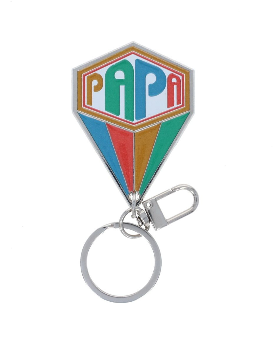 Porte-clés Papa cerf-volant en métal coloré – Le Petit Souk – idée cadeau fête des pères