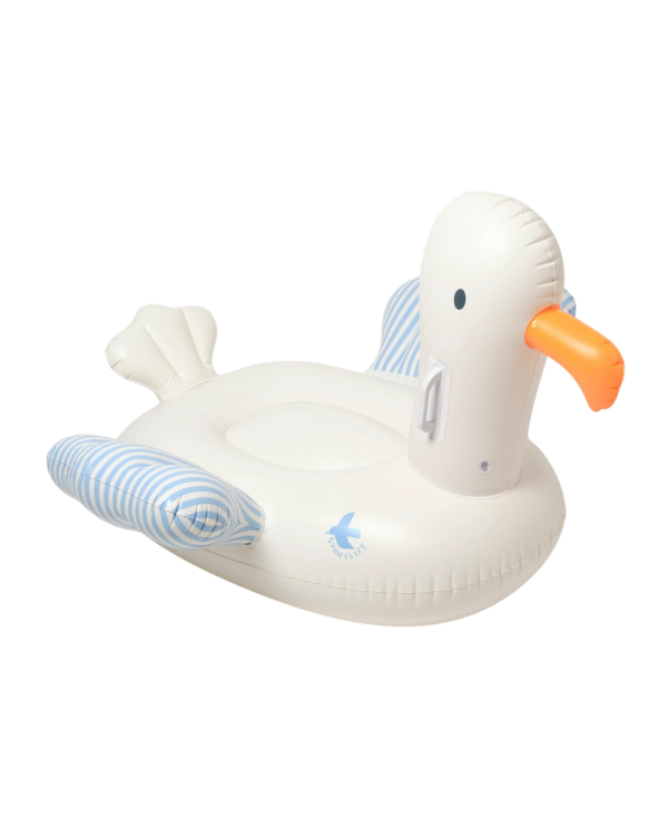 Bouée gonflable mouette pour enfants de Sunnylife avec poignées et PVC sans phtalate