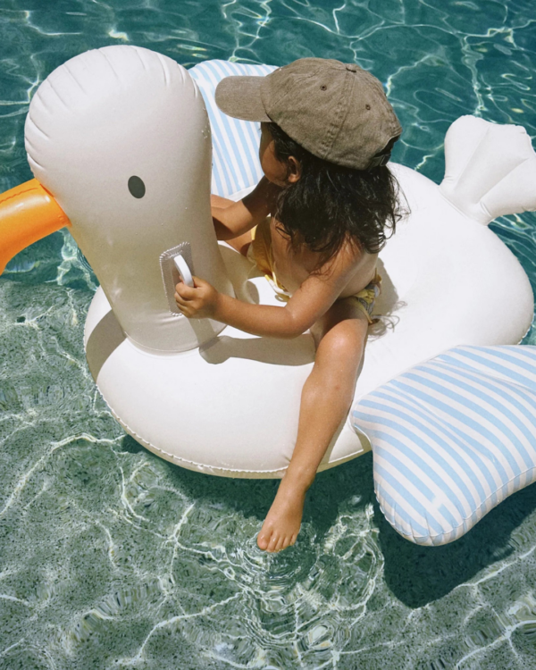 Bouée gonflable mouette pour enfants de Sunnylife avec poignées et PVC sans phtalate