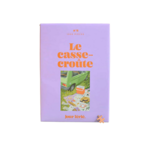 Puzzle 1000 pièces Le Casse-Croûte – Évasion champêtre Made in France