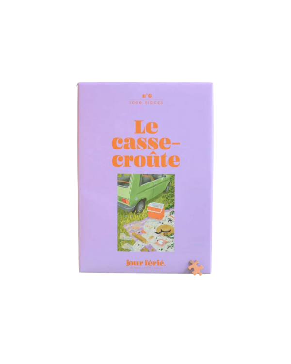 Puzzle 1000 pièces Le Casse-Croûte – Évasion champêtre Made in France