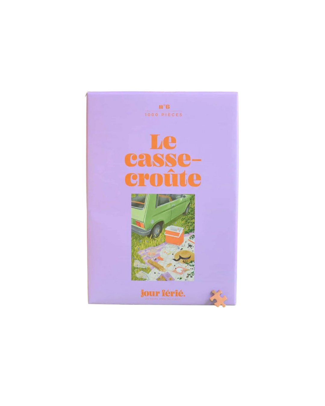 Puzzle 1000 pièces Le Casse-Croûte – Évasion champêtre Made in France