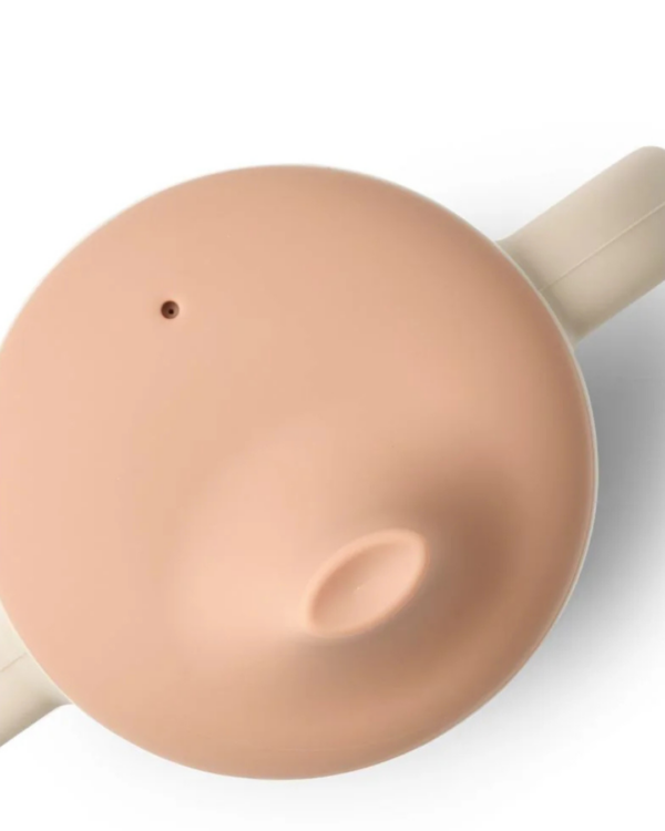 Gobelet d’apprentissage NEIL en silicone souple avec poignées et bec, idéal pour bébé