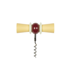Tire-bouchon nœud papillon Addison Ross x amie – Jaune pâle & Cerise, design chic pour amateurs de vin