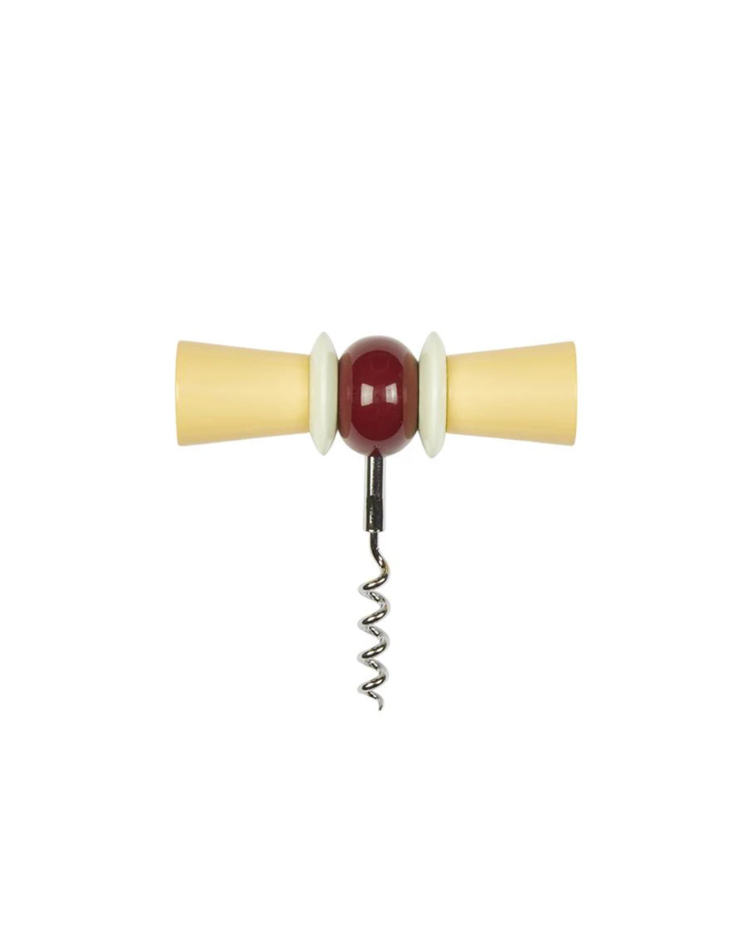 Tire-bouchon nœud papillon Addison Ross x amie – Jaune pâle & Cerise, design chic pour amateurs de vin