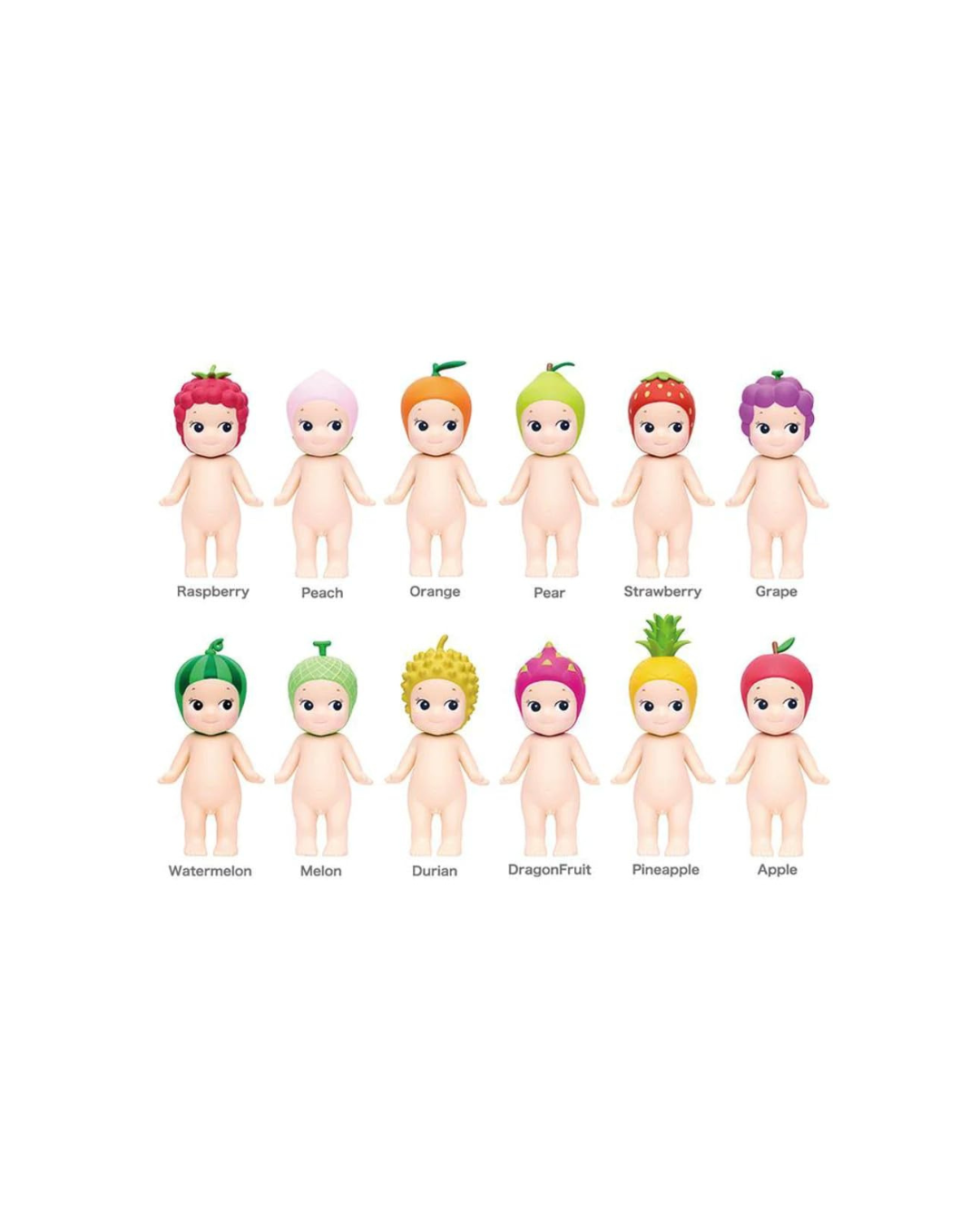 Figurine Sonny Angel Fruits – Ange kawaii déguisé en fruit coloré