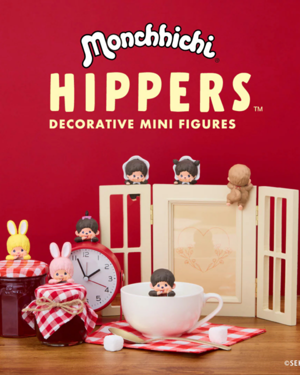 Figurine Sonny Angel Hippers Monchhichi – modèle surprise de 10 cm