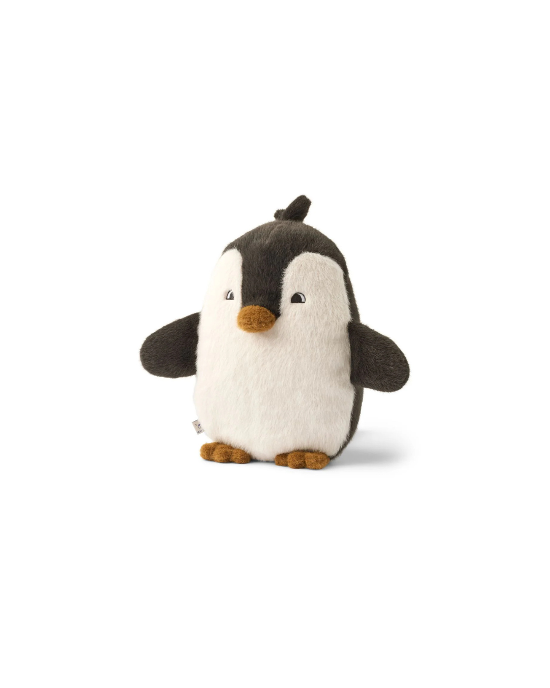 Peluche pingouin BERTO en polyester recyclé 100 % certifié GRS, jouet câlin ultra-doux pour enfants