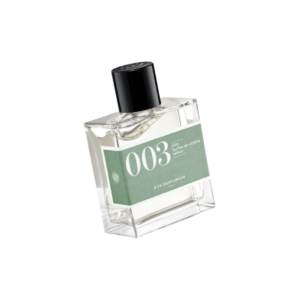 Eau de parfum Bon Parfumeur 003 – Yuzu, Feuilles de Violette et Vétiver, flacon 30 ml, parfum frais et moderne aux agrumes.
