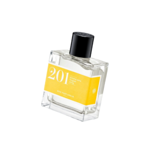 Eau de parfum Bon Parfumeur 201 – Pomme, Muguet et Coing, flacon 30 ml, parfum fruité rouge et floral, vegan et naturel.