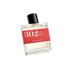 Eau de parfum Bon Parfumeur 302 – Ambre, Iris et Bois de Santal, flacon 30 ml, parfum ambré et épicé, vegan.