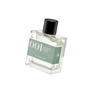 Eau de parfum Bon Parfumeur 001 – Fleur d’Oranger, Petit Grain et Bergamote, flacon 30 ml, cologne florale douce et intemporelle.