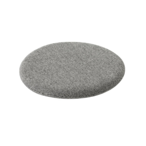Coussin d’assise gris Hallingdal 126 pour tabouret Wire Stool VP11, design Verner Panton &Tradition
