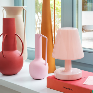 Lampe Edison The Ambiance Soft Pink – Lampe de table sans fil design et apaisante