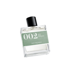 Eau de parfum Bon Parfumeur 002 – Néroli, Jasmin, Ambre blanc, flacon 30 ml, parfum mixte floral et lumineux.