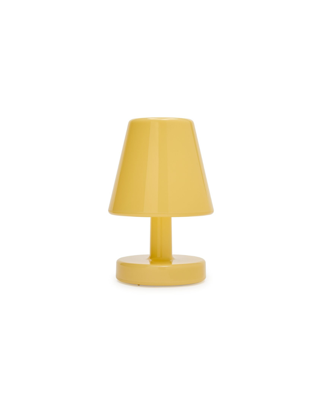 Lampe Edison The Ambiance Soft Yellow sans fil, design pastel jaune et lumière réglable