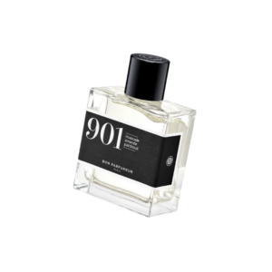 Eau de parfum Bon Parfumeur 901 – Muscade, Amande et Patchouli, flacon 30 ml, parfum boisé blond et épicé vegan.