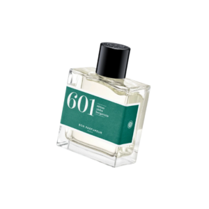 Eau de parfum Bon Parfumeur 601 – Vétiver, Cèdre et Bergamote, flacon 30 ml, parfum boisé intense et raffiné fabriqué en France.
