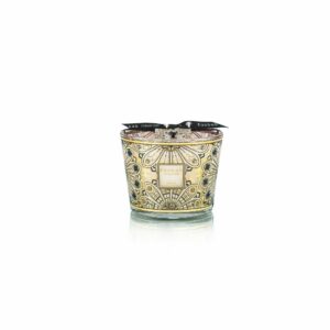 Bougie parfumée Baobab Rosace Max 10 décor vitrail gothique.