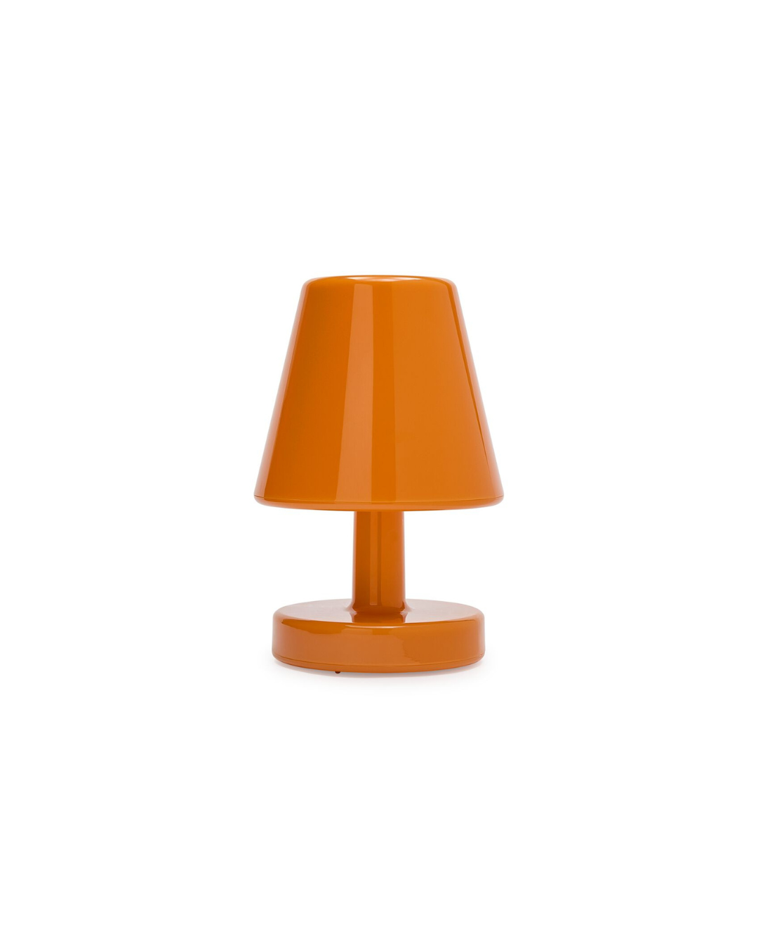 Lampe Edison The Ambiance Soft Orange sans fil, design pastel orange et lumière réglable