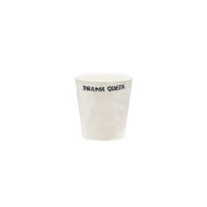 Tasse en céramique Drama Queen – mug original fait main pour café et cappuccino